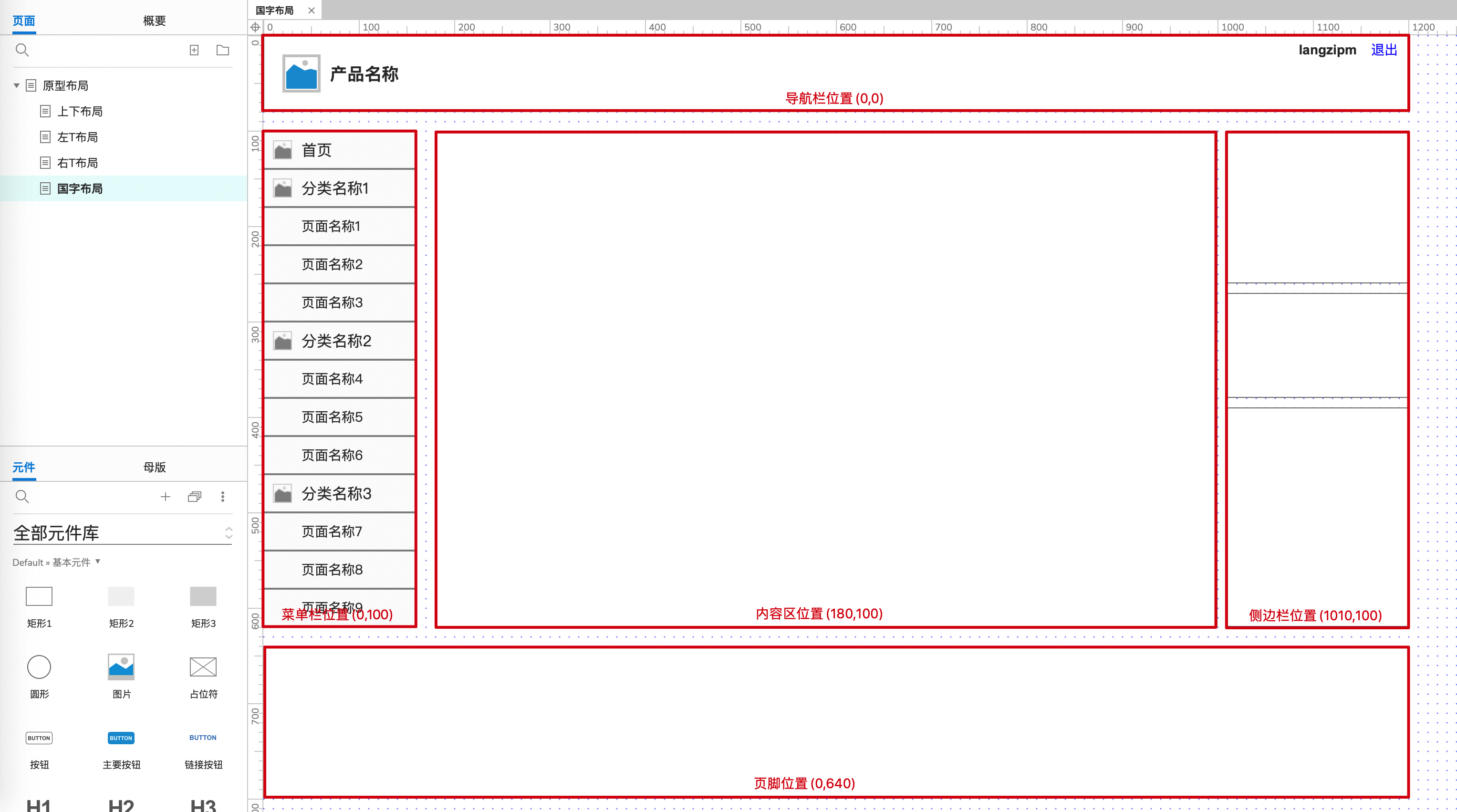  Web产品的原型布局需要遵循什么规范