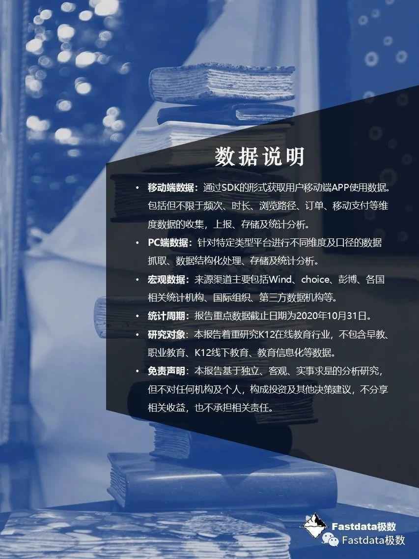  Fastdata极数：2020年中国K12在线教育行业报告