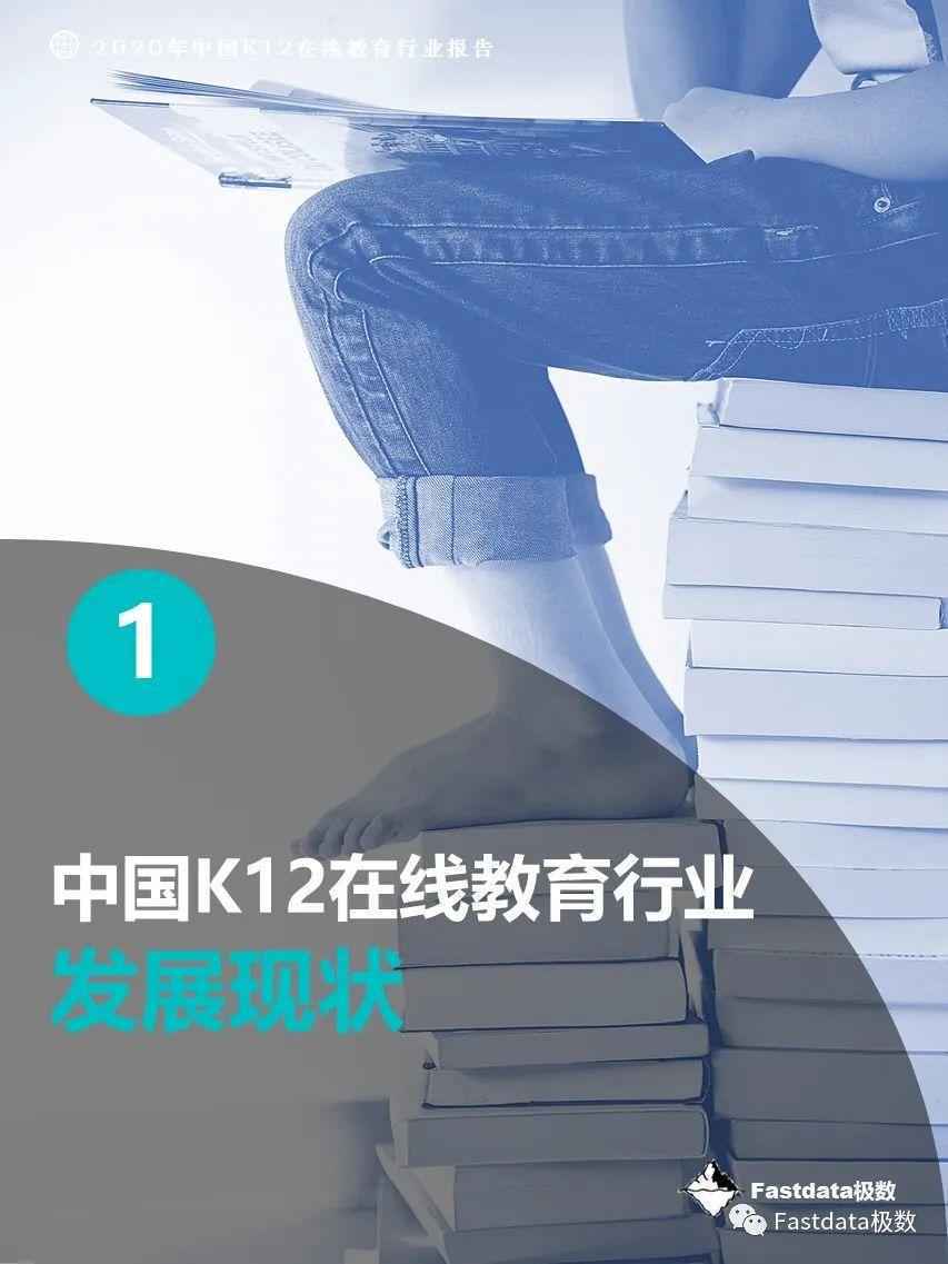  Fastdata极数：2020年中国K12在线教育行业报告