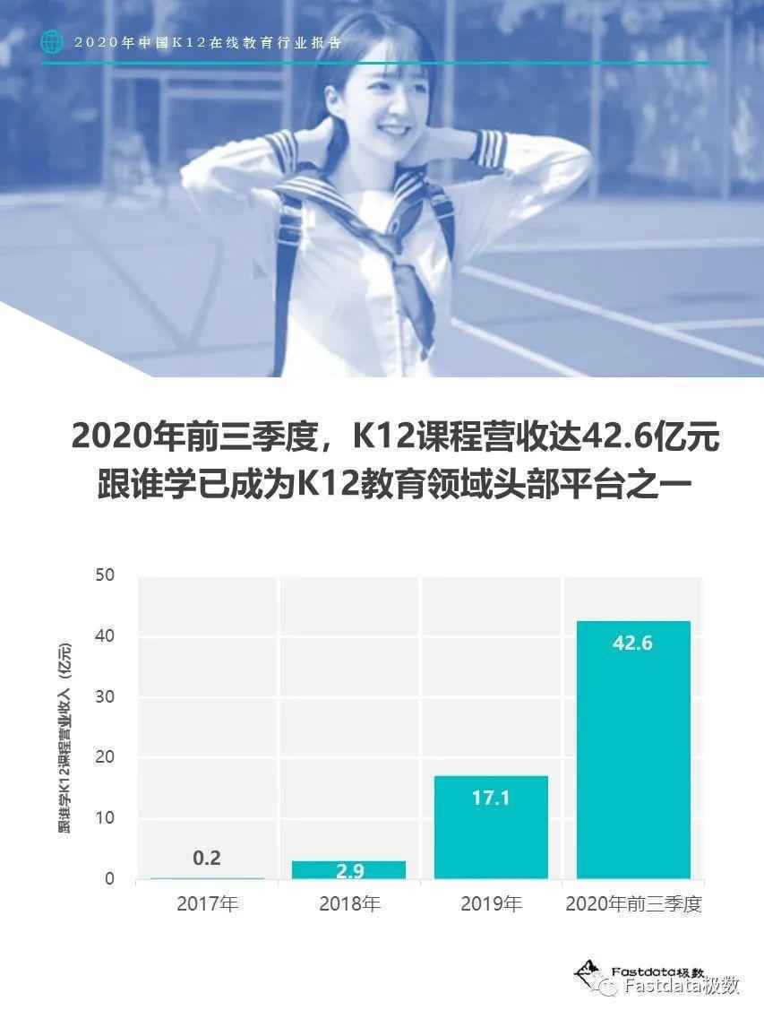  Fastdata极数：2020年中国K12在线教育行业报告