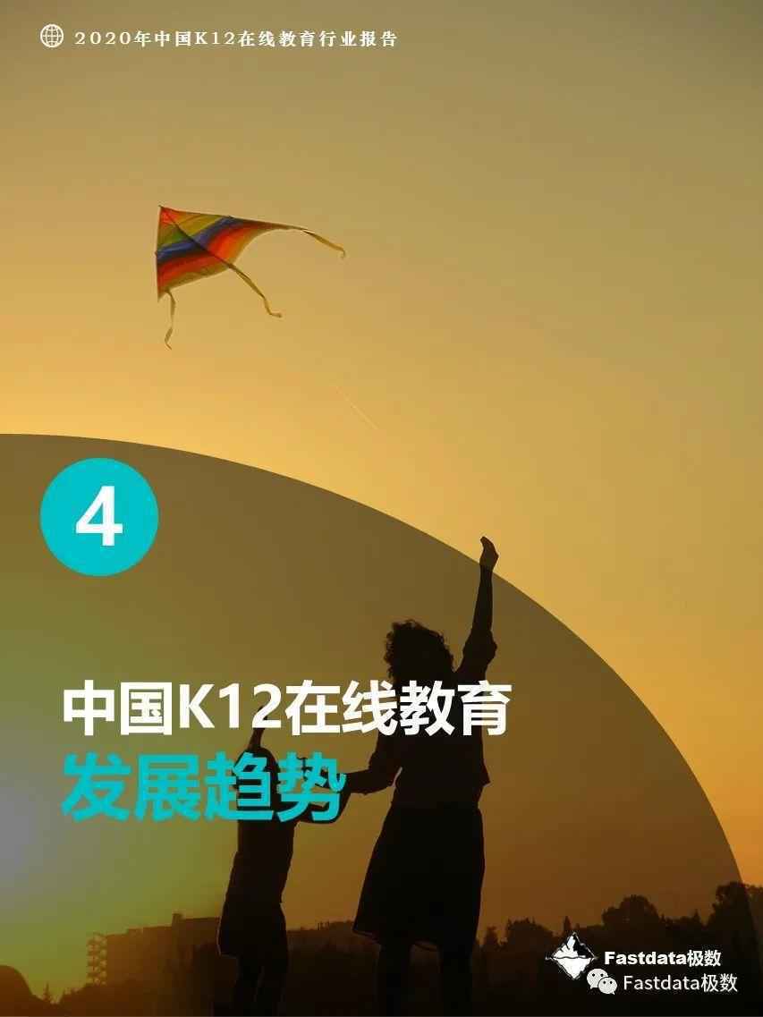  Fastdata极数：2020年中国K12在线教育行业报告