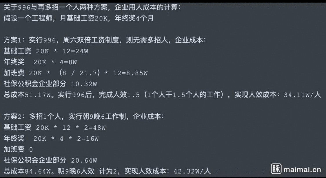  从产品角度看企业“工时制度”的未来