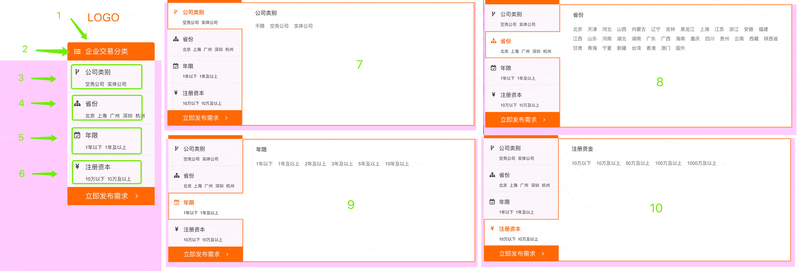  Axure教程 | 仿做京东商城式的左侧菜单栏