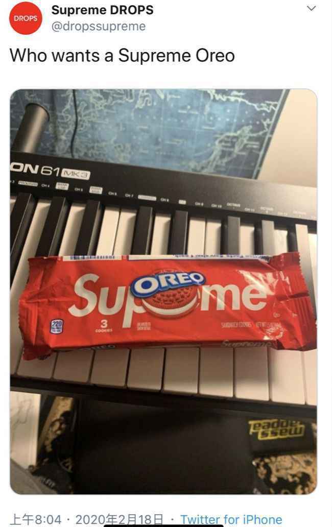  奥利奥、Supreme玩起了跨界联名，我们能学到什么？