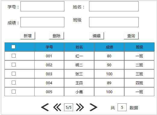  Axure：中继器实现表单增删改查