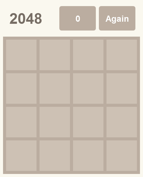  用Axure制作2048小游戏