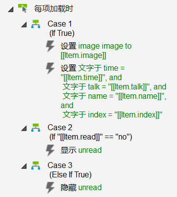  Axure模拟（一）：如何进行微信聊天列表已读、未读的标记？