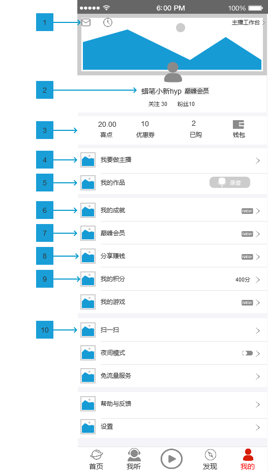  喜马拉雅FM产品需求文档PRD