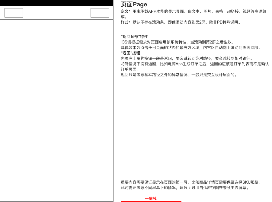  移动端APP应该如何定义页面规范